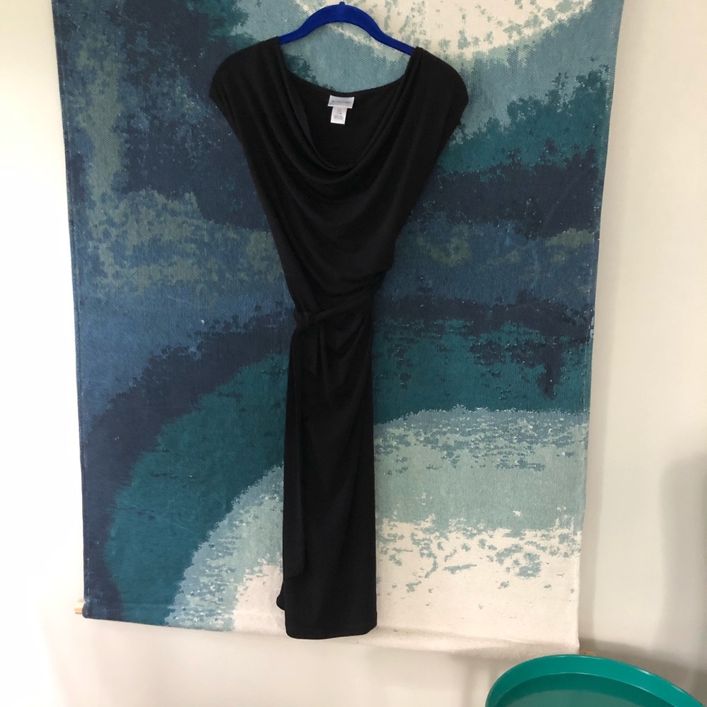 Maternity black dress